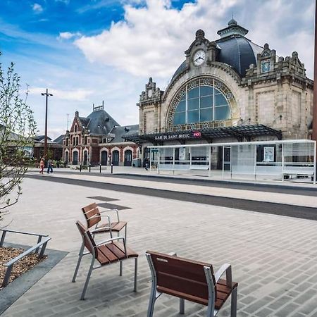Appartement Cozy En Face De La Gare - Saint-Brieuc Exterior photo
